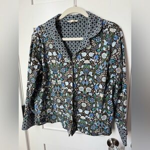 Vera Bradley Enchanted Woodland Pajama Top size M